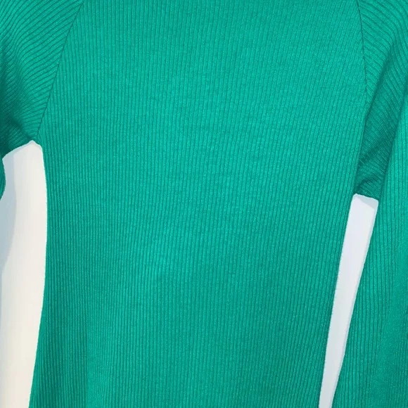 NWT ZARA knit green dress - Picture 6 of 9